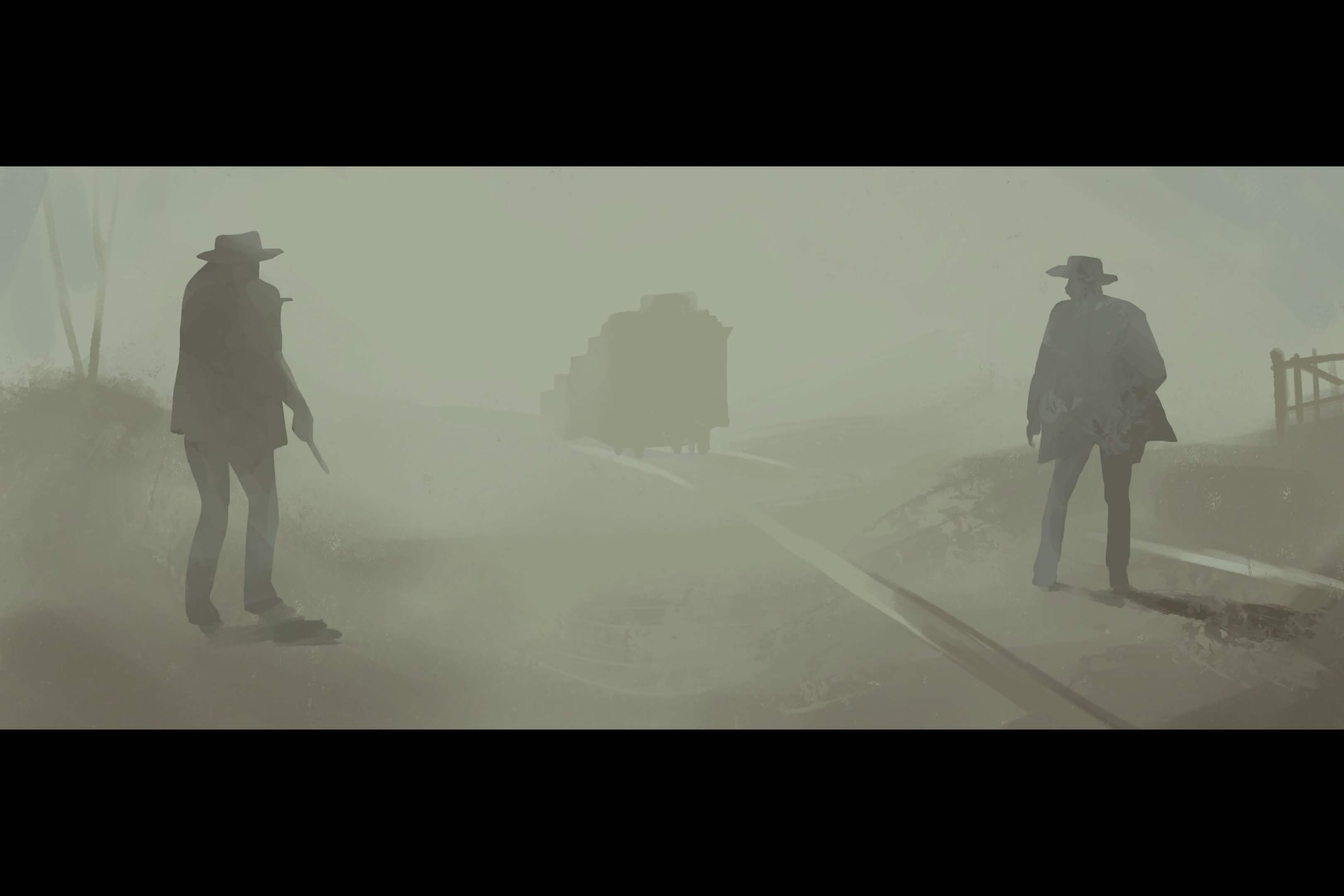 Load video: the good the bad and the ugly opening sequence projecy